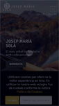 Mobile Screenshot of josepmariasola.com